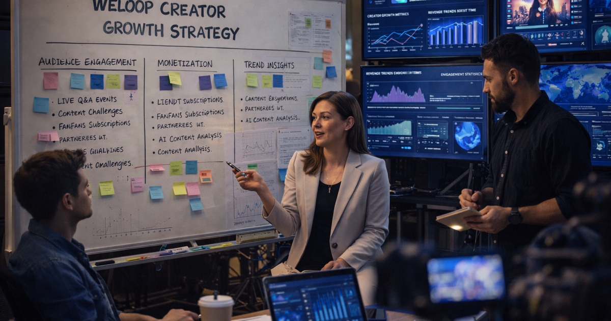 WeLoop creator strategy